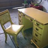 Antique Charles Sligh Desk and Chair