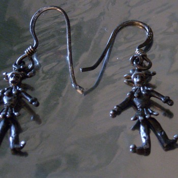 Mini "Dancing" Jester Earrings