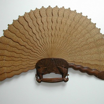 Ceremonial fan of Malaysia