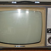 National 15" portable b&w tv set