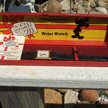 1978 50th Birthday Mickey Wristwatches - Wristwatches