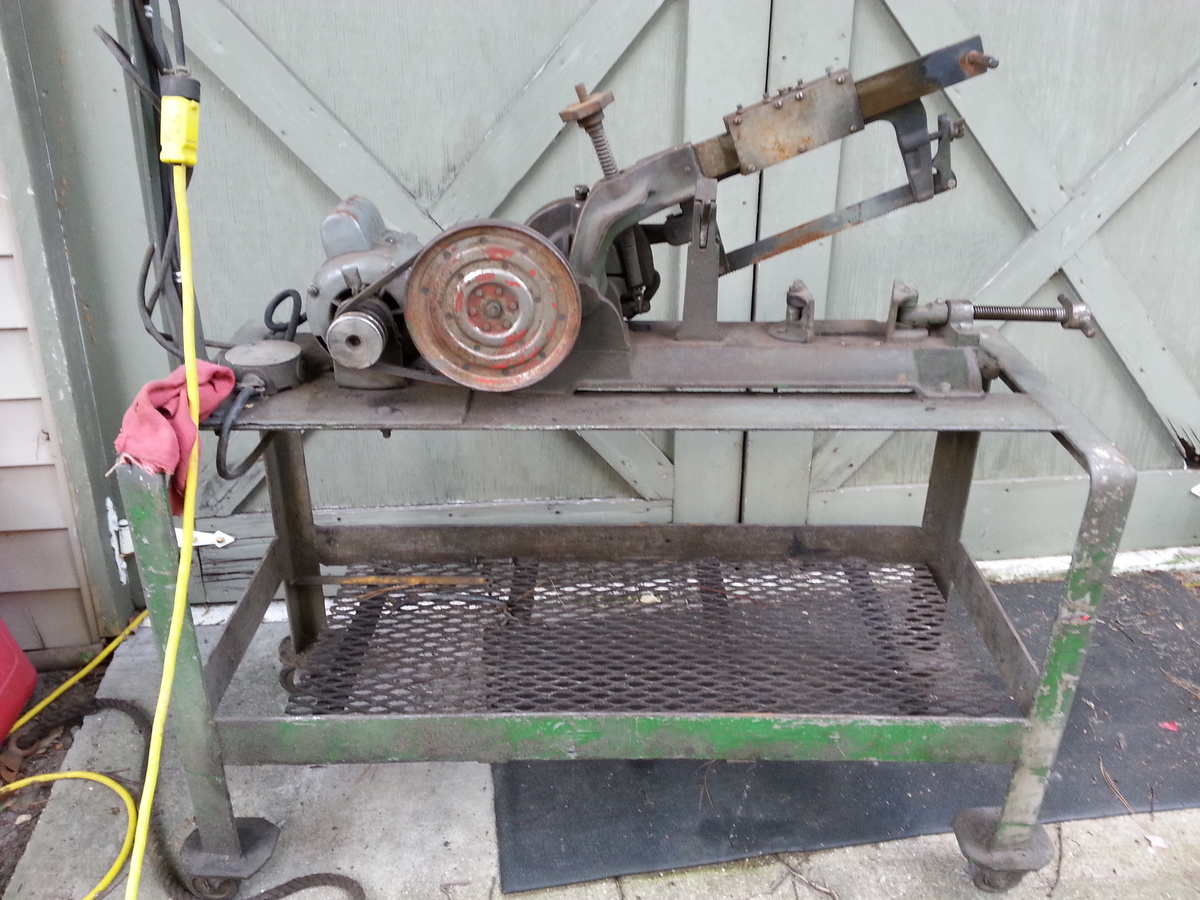 Miller Knuth Power hacksaw Collectors Weekly