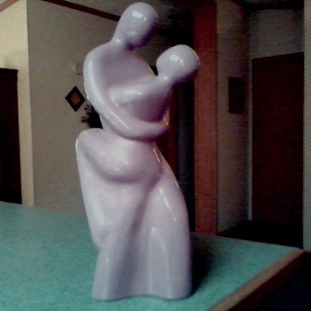 Haeger Figurine " Tango" or " The Embrace"/ # 6056  / Circa 1990's - Art Pottery