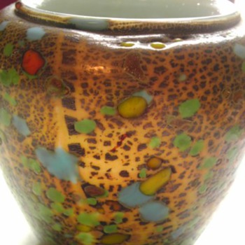 End of day vase - Art Glass