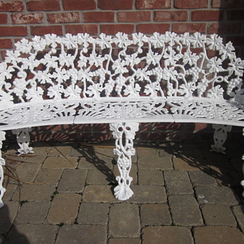 Cast Iron Garden Bench - Furniture