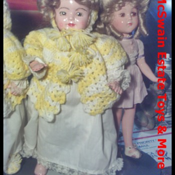 1920's Vanity Flossie Flirt  and Nancy Lee Dolls