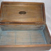 wood box, canteen 