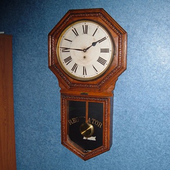 Two out of three Regulators we have in our possession. - Clocks