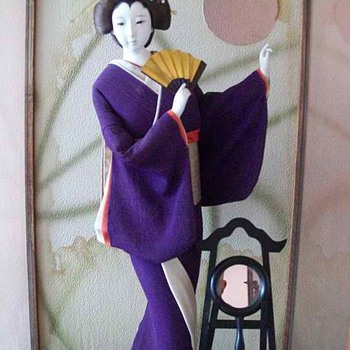 Geisha Getting Ready for Her Appointment