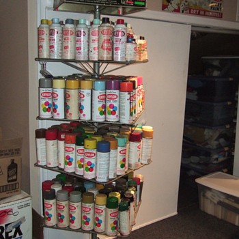 My Krylon Spray Paint Collection