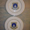 Headquarters Command USAF Dish with gold trim 
