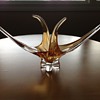 Chalet Art Glass Centerpiece 
