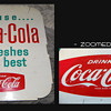 Coca Cola Tin sign 1960s? Need help
