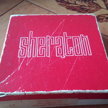 SHERATON DRAWINGS BY GERARD HOFFNUNG. - Breweriana
