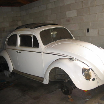 my 1960 volkswagen bug ragtop