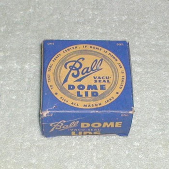 Ball Vacu-Seal Dome Lids with box - Advertising