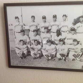 1956 Minor league Team photo Modesto Reds  - Baseball