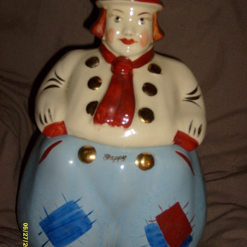 Shawnee dutch boy & girl cookie jars  info needed (paint design rare?, worth more in a set/pair? appraisal info?)