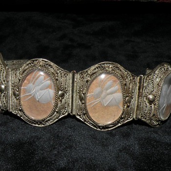 Antique Chinese Crickett Bracelet