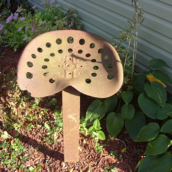 old tractor seat