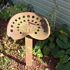 old tractor seat