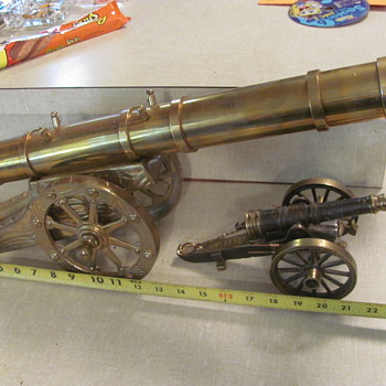 couple of cannons - Military and Wartime