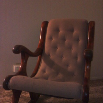 This chair has been in my family for at least four generations