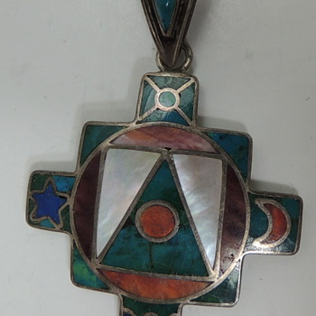 925 and 950 Pendents - Native or Mexican? - Fine Jewelry