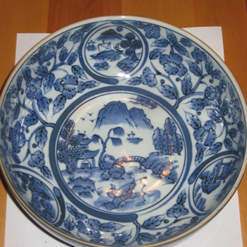 Blue and White Bowl