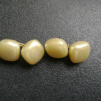 Cuff Links of unknown vintage. Unknown material. - Accessories