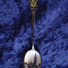 Keilkkonn Enamel Porcelain Coat of Arms Silver Spoon Germany Denmark Finland Norway ?