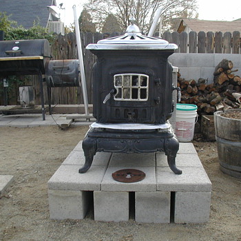 My new "patio" stove. =)