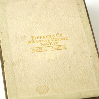 tiffany & co. paper jewelry box