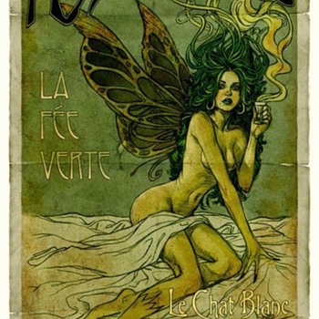 The Green Fairy - Advertising