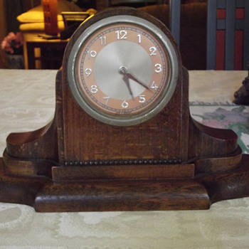 1940's  German Art Deco Mantel Clock