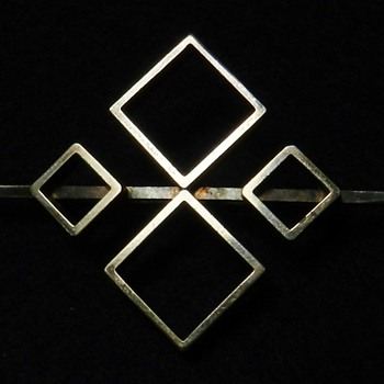 Mid-Century Modern NIELS ERIK FROM Brooch Sterling