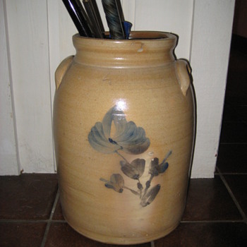 late 1800's 4 gallon crock