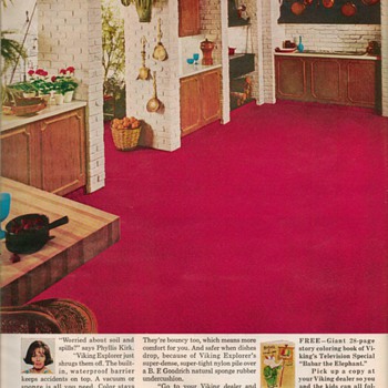 1968 - Viking Carpet Advertisement