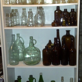 antique bottles