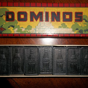 Vintage Coca Cola Dominos