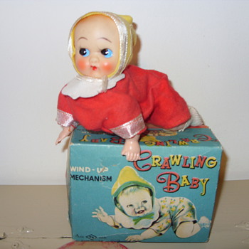 WINDUP CRAWLING BABY - Dolls
