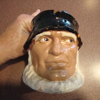 Vintage Cape Cod Pottery Sea Captain's pitcher - Art Pottery