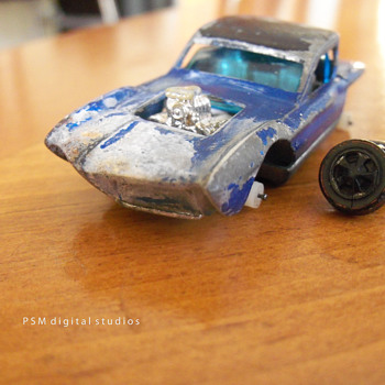 Mattel HotWheels Redline 1967 Python Restored