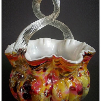1892 BB SNOWFLAKE Baskets..... - Art Glass