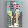 1959 ESSO TORONTO HAMILTON OTTOWA MAP