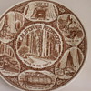 California Redwoods Avenue Of The Giants Plate