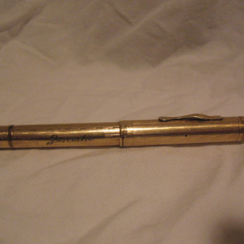 Gold filled parker fountain pen circa 1913