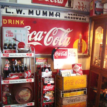 rearranged my coca cola room - Coca-Cola