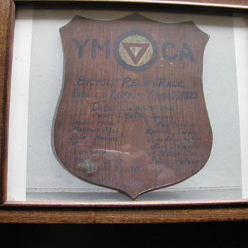 Y.M.C.A. Plaque from april 16 1929