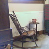 Great old cane bottom rocker.